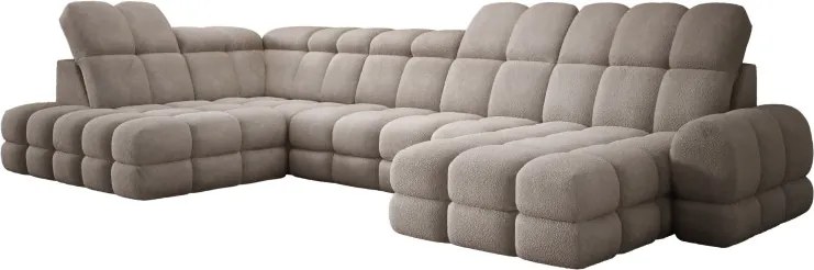 Narożnik TOLLO XL Lewostronny Elektryczna regulacja Tkanina ANTHOLOGY 06 WERSAL