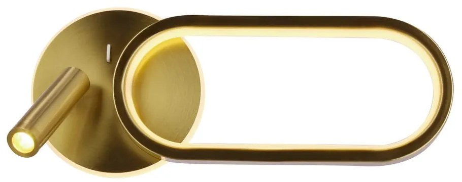 Kinkiet LED w kolorze złota Monet – Candellux Lighting