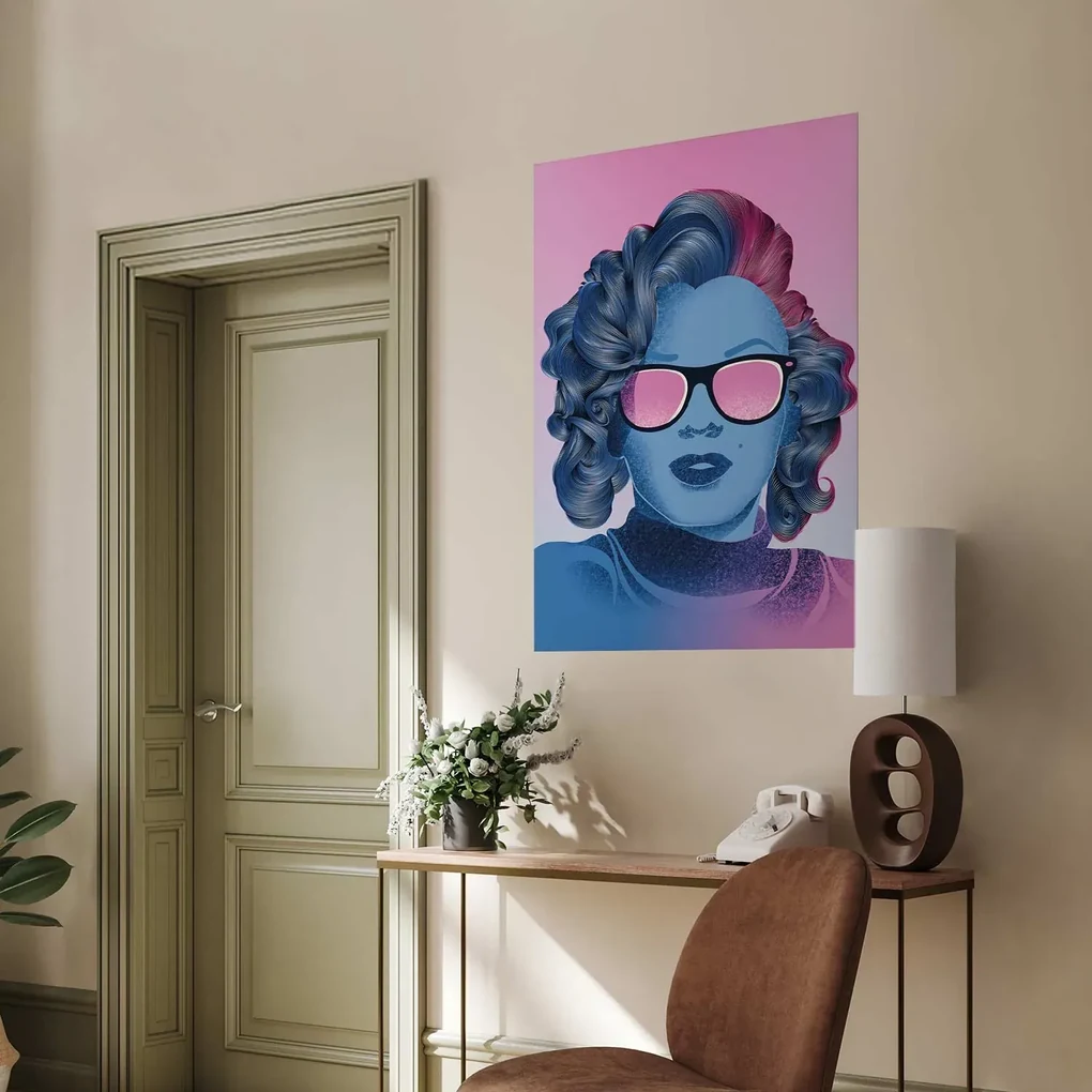 Plakat Norma Jeane 21x30 cm bez ramy bez marginesu ARTGEIST B