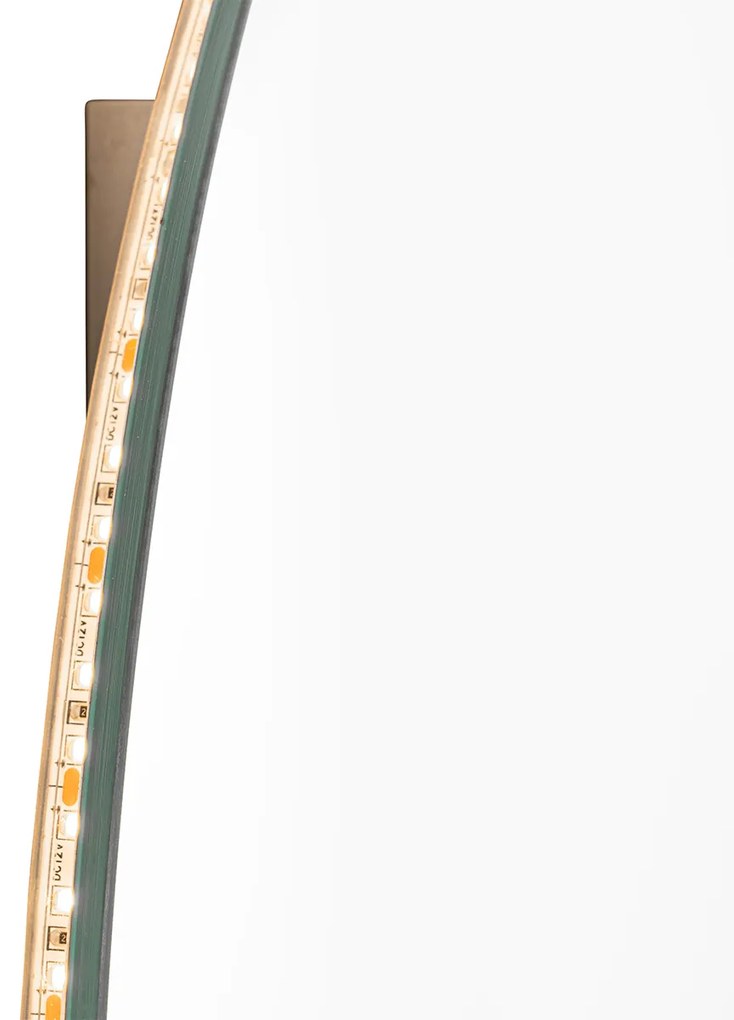 Designerskie lustro łazienkowe 40 cm z LED IP44 - BibaDesignerski Oswietlenie wewnetrzne
