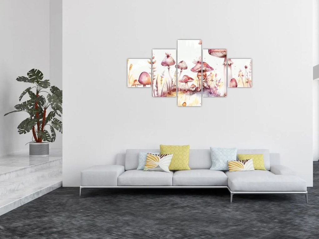 Obraz - Różowa wróżka (125x70 cm)