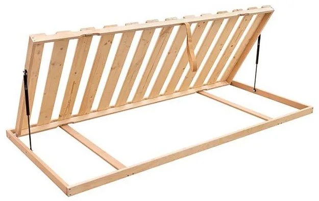 Stelaż stały z bocznym podnoszeniem OSLO 90x200 cm