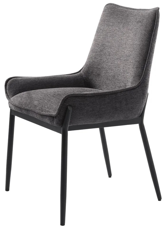 Ciemnoszare krzesło Calgary – Unique Furniture