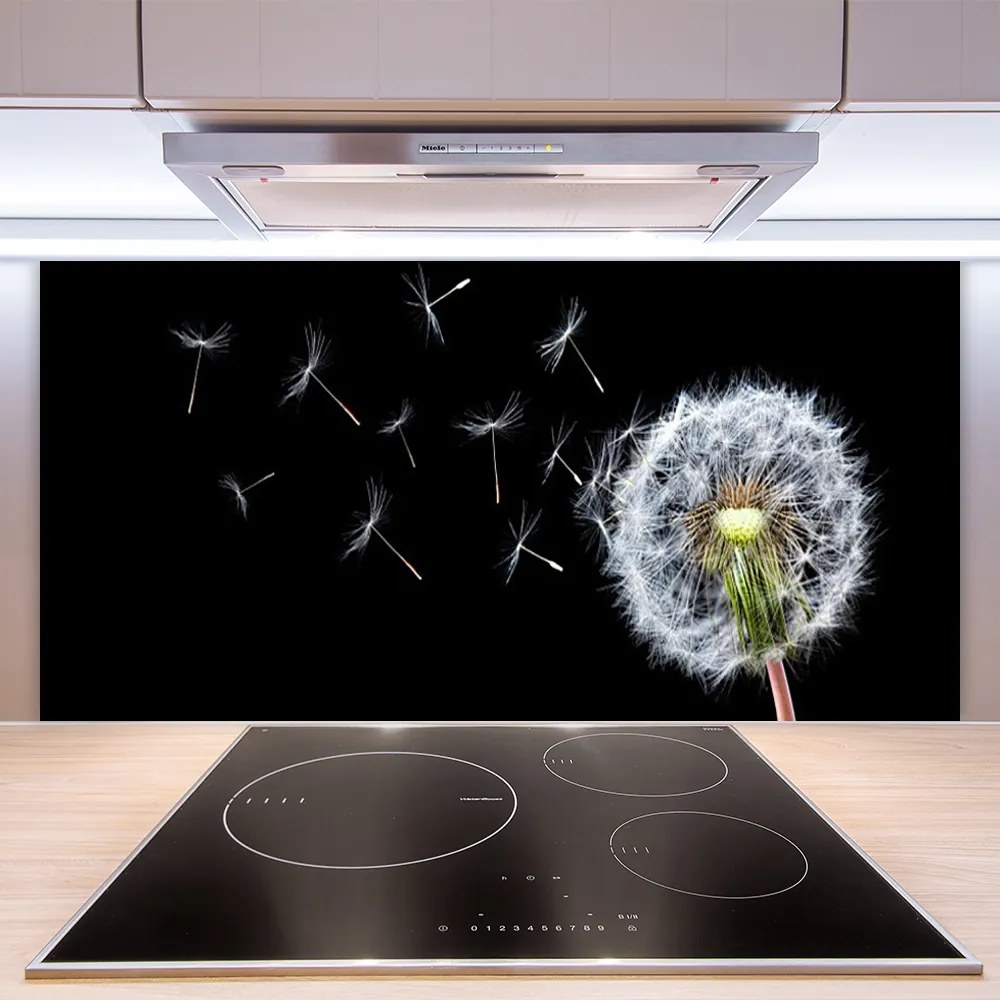 Panel Szklany do Kuchni Polny Urok Dmuchawców