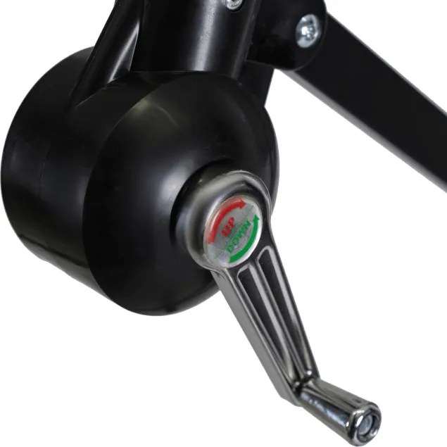 Parasol Ogrodowy Składany AKRON 300 cm Zielony Regulowany Na Taras