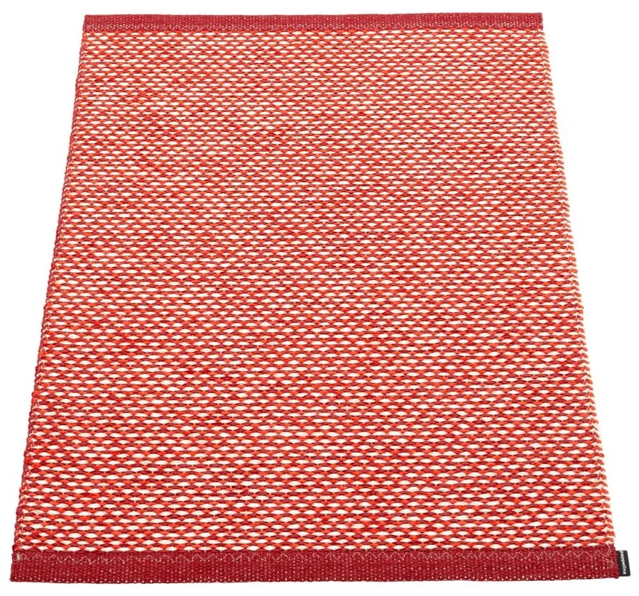 Czerwony dywan odpowiedni na zewnątrz 60x85 cm Effi Dark Red – Pappelina