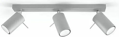 Listwa oświetleniowa 3 punktowa RING 3 szary