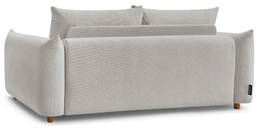 Jasnoszara rozkładana sofa 214 cm Ernest – Bobochic Paris