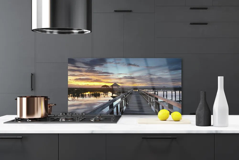 Panel nad blat kuchenny Monumentalny Most Nad Rzeką