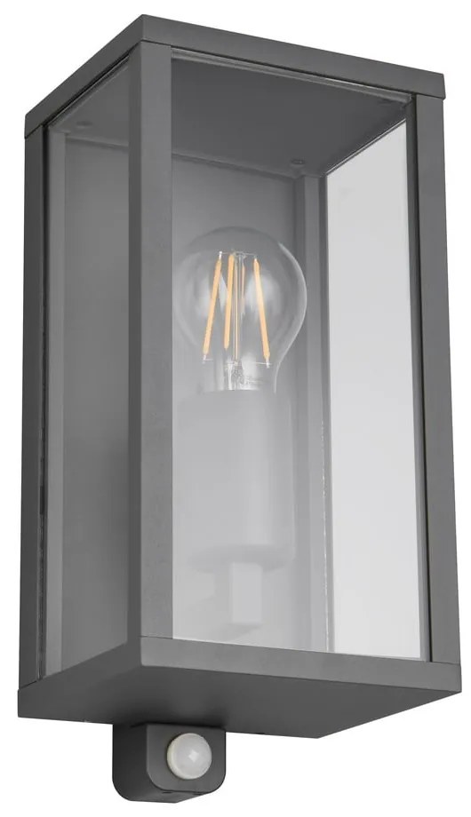 Lampa zewnętrzna z czujnikiem ruchu (wysokość 29 cm) Garonne – Trio