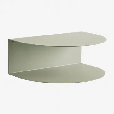 Półka Ścienna ↔︎ 40 Cm Ze Stali Taifa Awokado - Sklum