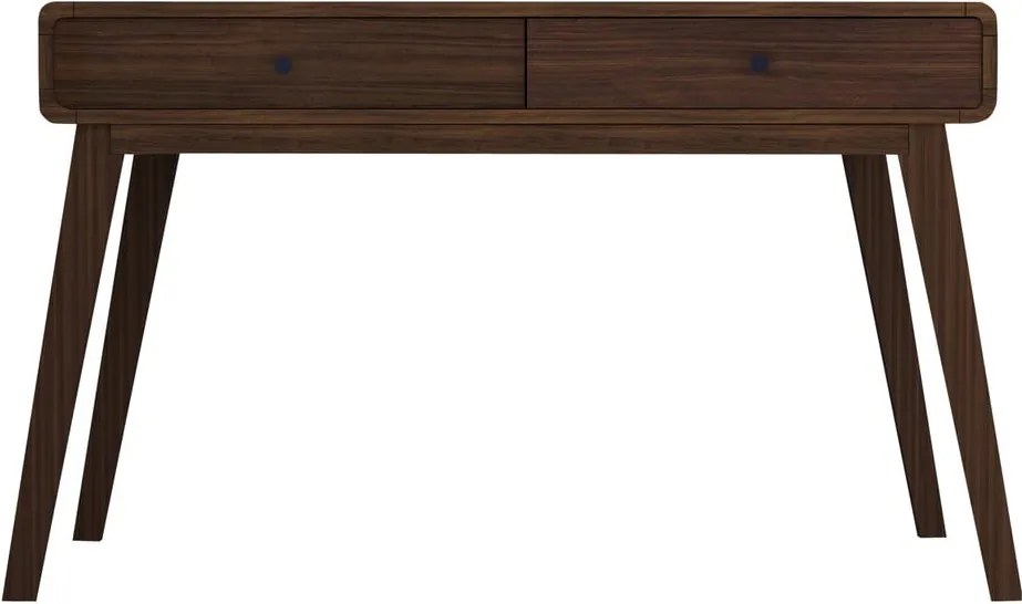 Biurko w dekorze orzecha 50x120 cm Cassie – Støraa