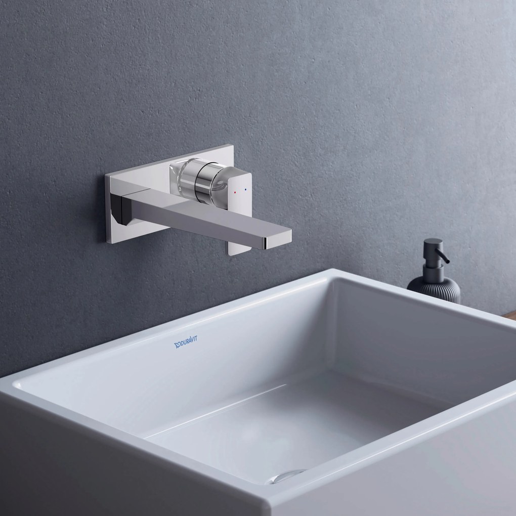 Duravit Manhattan jednouchwytowa bateria umywalkowa Mosiądz - Strumień AirPlus