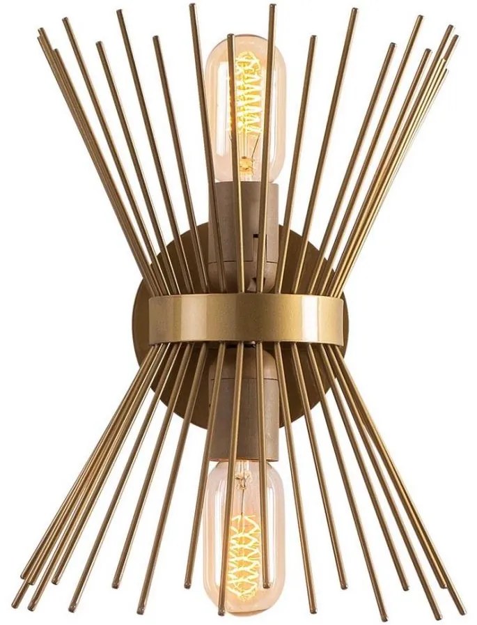 Kinkiet KIRPI 2xE27/40W/230V złoty