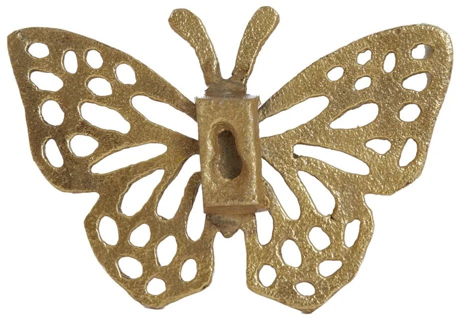 Metalowa dekoracja ścienna 10x7 cm Butterfly – Light &amp; Living