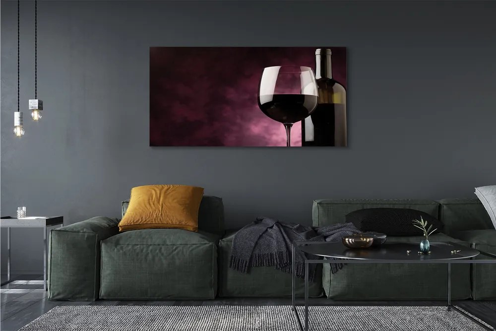 Fotoobraz na płótnie Wieczór Z Kieliszkiem Wina