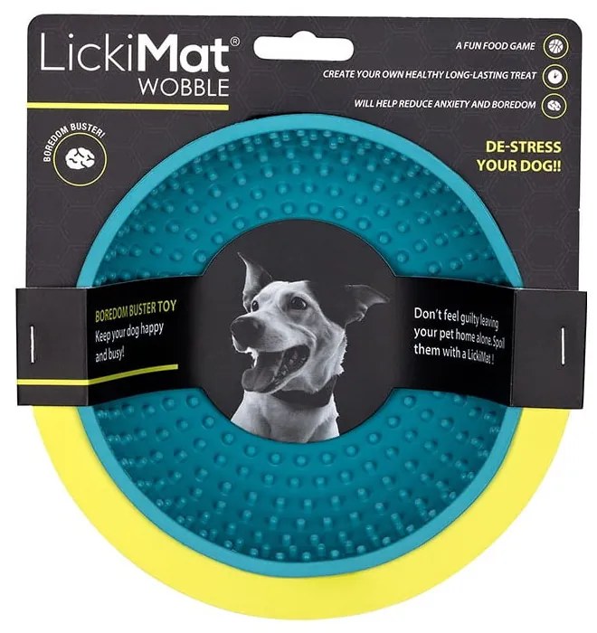 Miska do lizania Wobble Turquoise – LickiMat