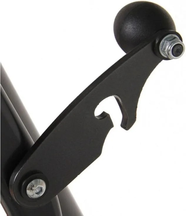 Huśtawka ogrodowa metalowa, 4-osobowa, rozkładana