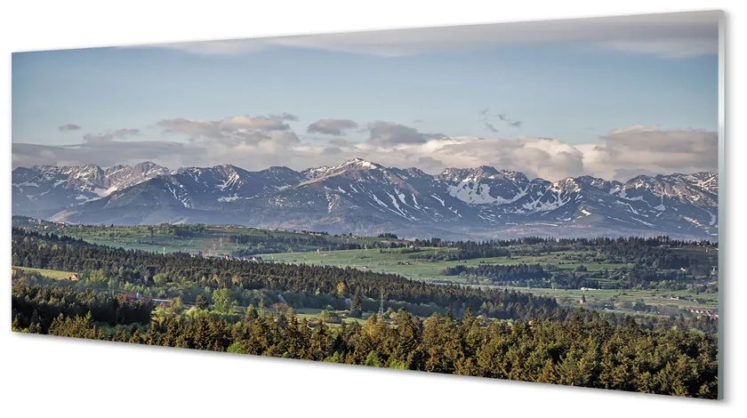 Szklany Panel Góry