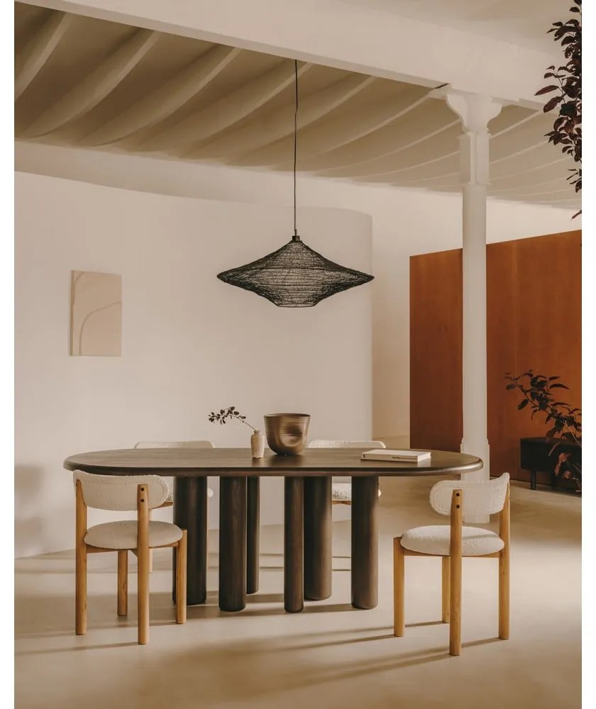 Czarna lampa wisząca ø 87 cm Makai – Kave Home