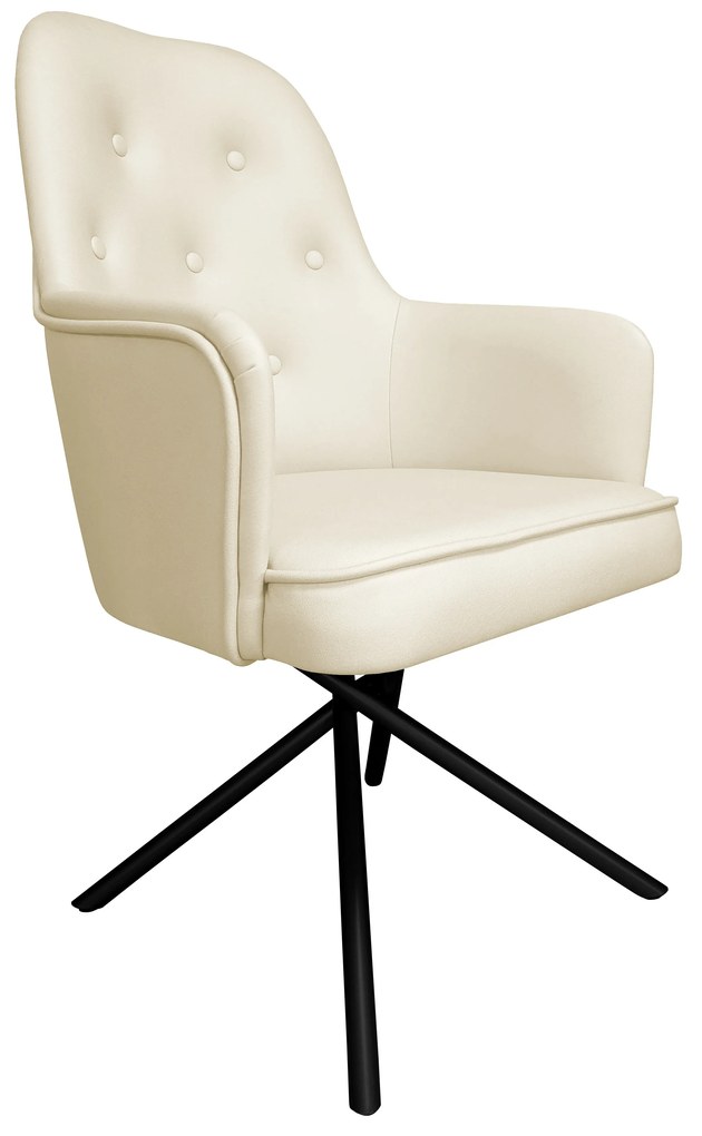 Krzesło SARA podstawa Krzyżak czarna Vega02