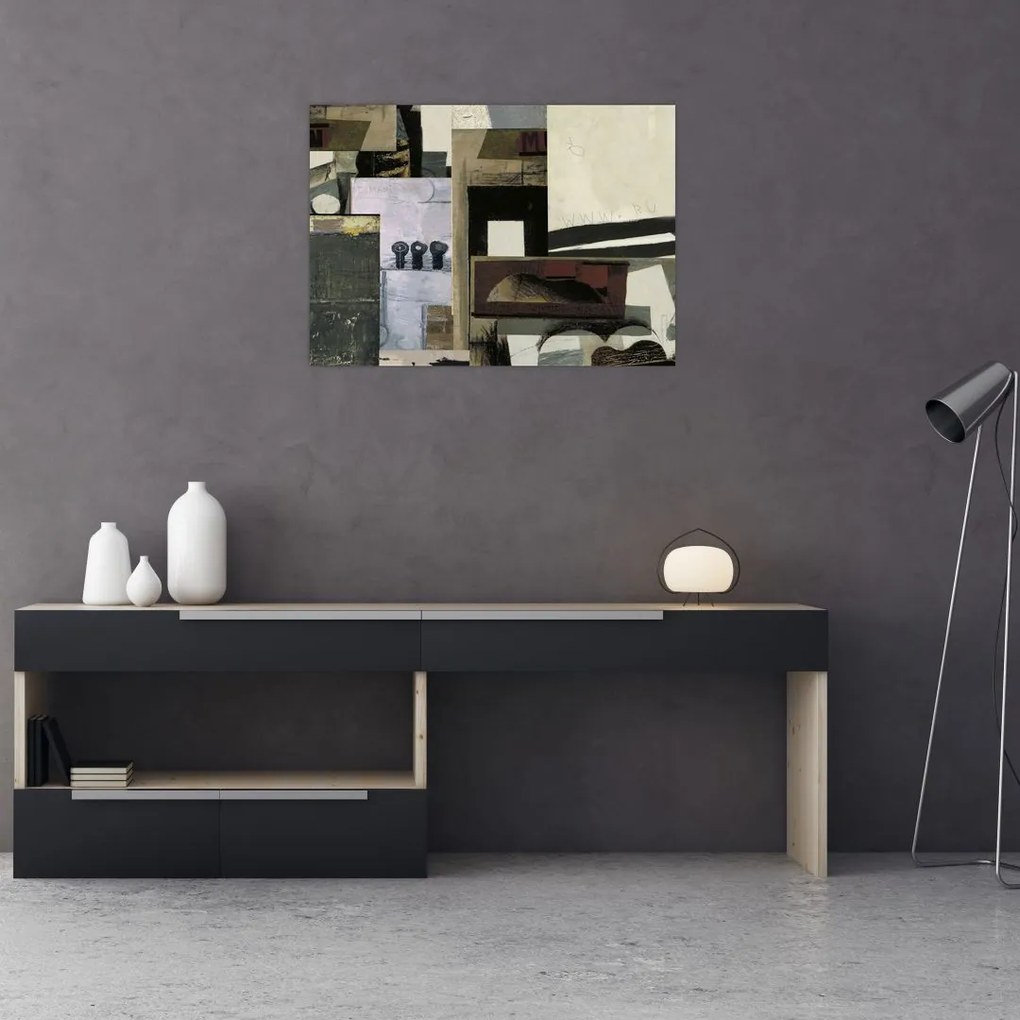 Obraz na szkle - Kubizm (70x50 cm)