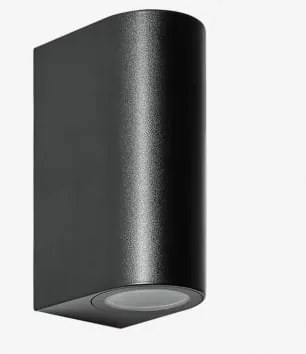 Kinkiet Z 2 Punktami Świetlnymi Xilven Czarna - Sklum