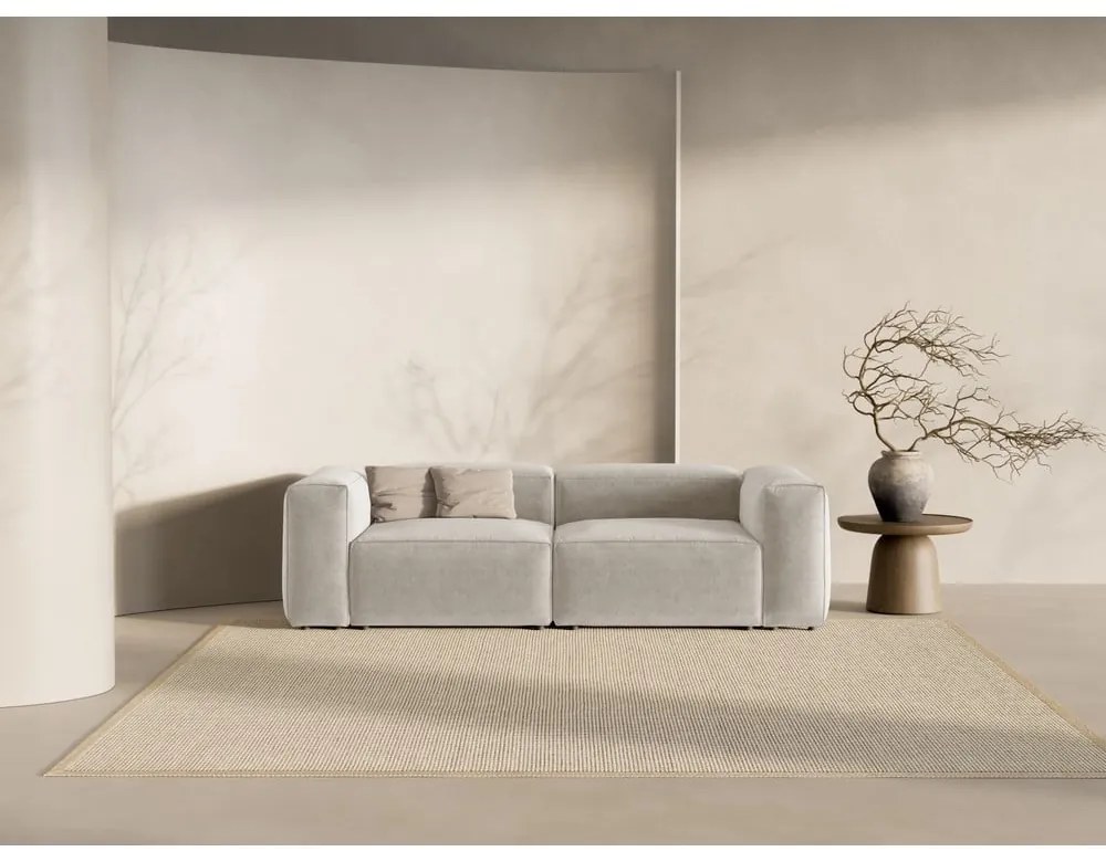 Beżowa sofa 264 cm Bergamo – Cosmopolitan Design