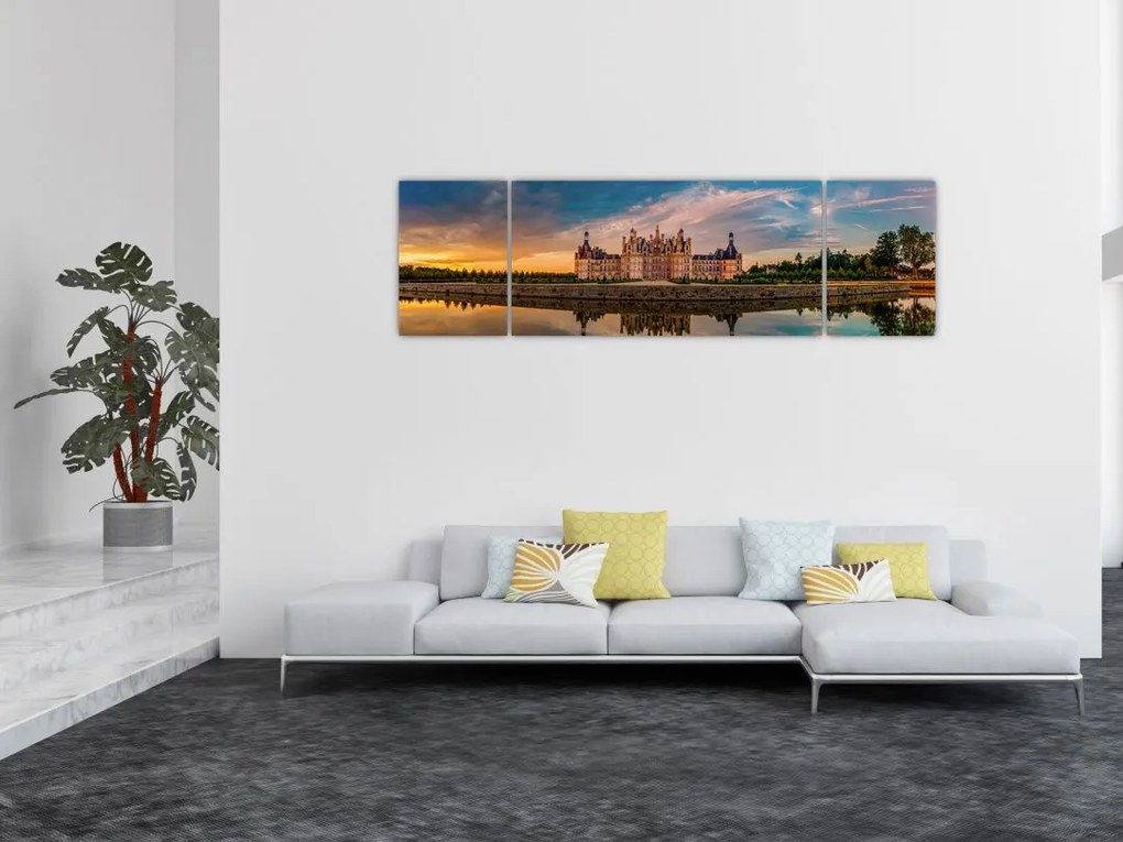 Obraz zamku (170x50 cm)