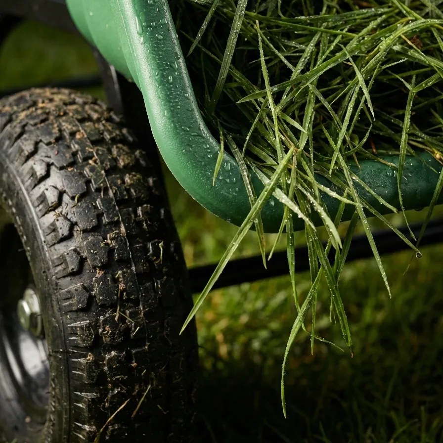 Wózek ogrodowy, transportowy DT-001, 75L, 300 kg - wywrotka 3w1