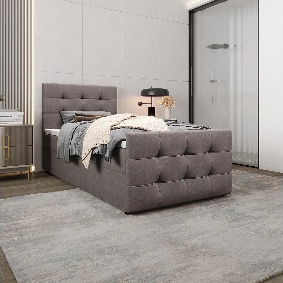 Łóżko kontynentalne MILANO 2 90x200 Cosmic 03