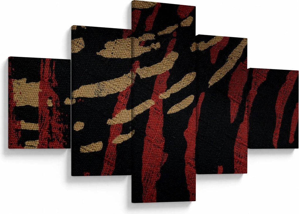 Obraz abstrakcji (125x70 cm)