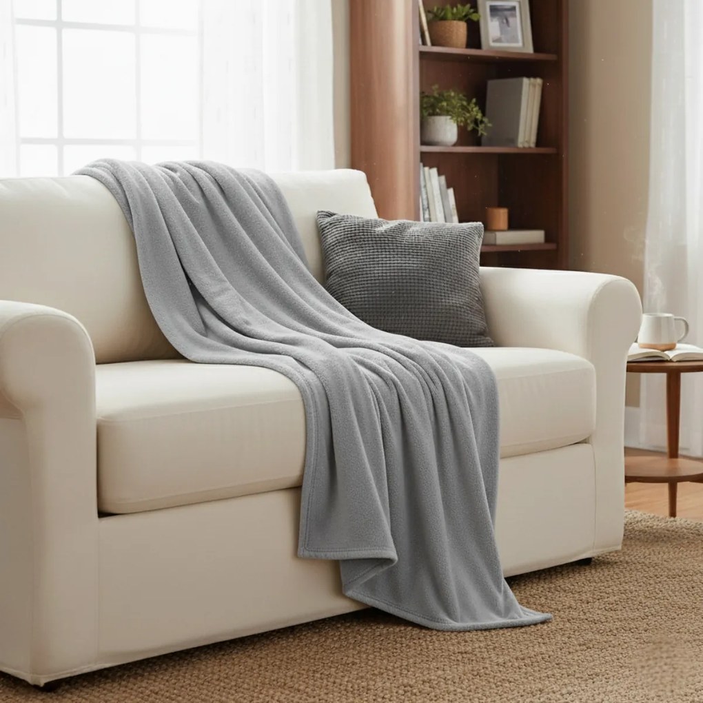 Koc pluszowy 130 x 160 cm