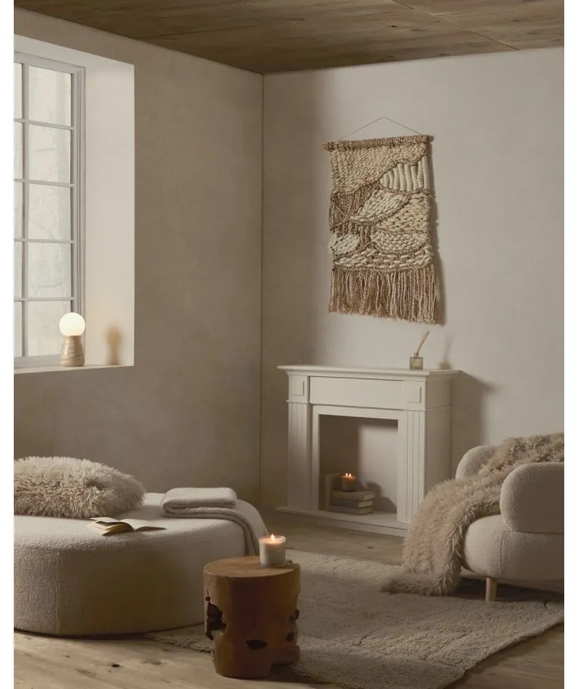 Beżowa lampa stołowa (wysokość 31,5 cm) Okeni – Kave Home