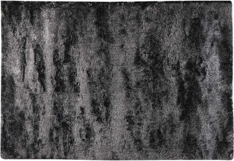 Dywan shaggy SILKY antracytowy - bardzo miękki - 160 x 230 cm