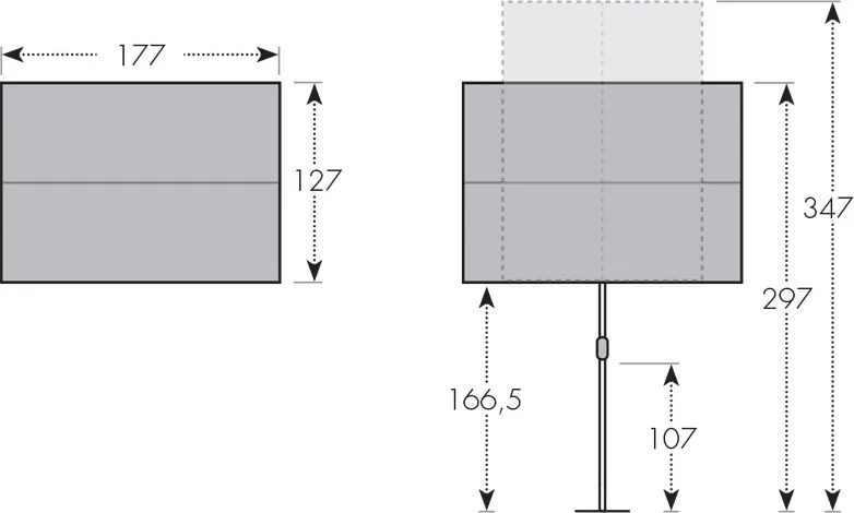 Doppler ACTIVE Osłona balkonowa 180 x 130 cm beżowa