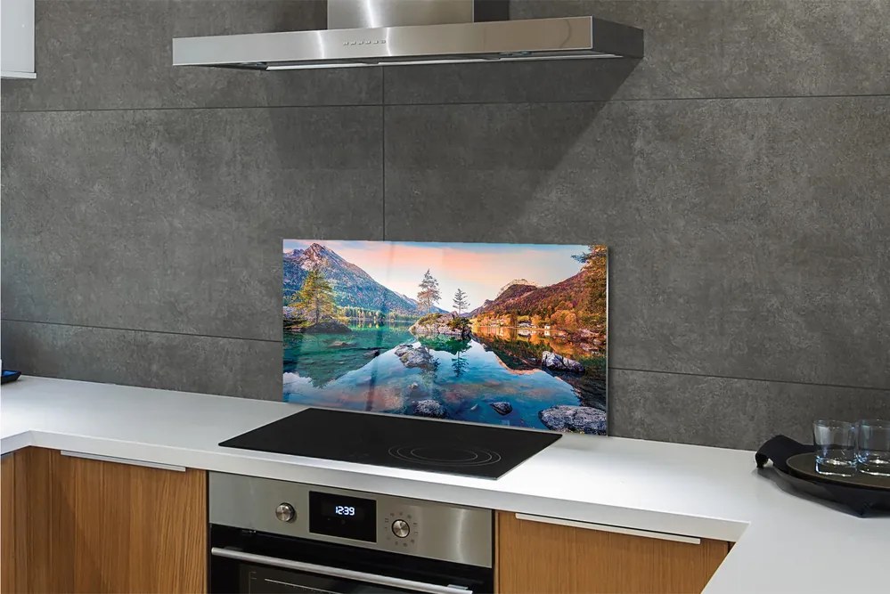 Panel nad Blat Kuchenny Jesienne Alpy nad Lustrem Jeziora