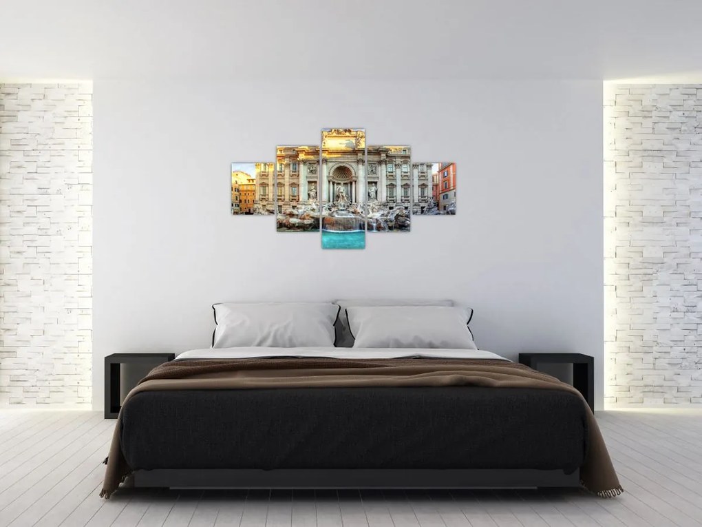 Obraz - Fontanna di Trevi (125x70 cm)