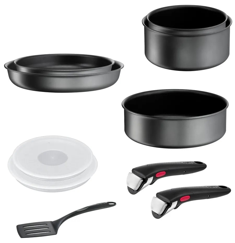 Zestaw garnków aluminiowych 10 el. Ingenio Daily Chef On – Tefal