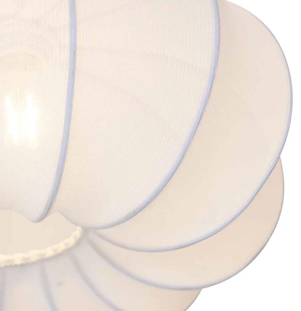 Lampa sufitowa Japandi biała 37 cm - Plu AsyeshaJapandi Oswietlenie wewnetrzne