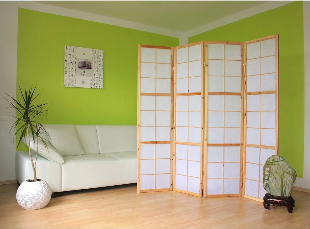 Przegroda pokojowa 176x2,2x175 cm naturalne shoji