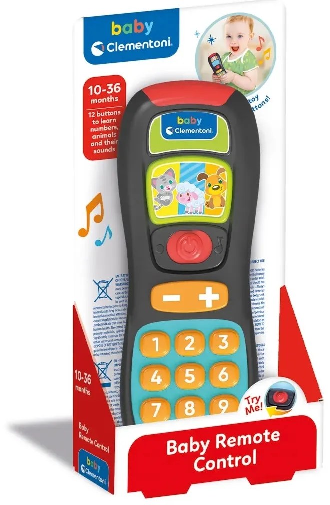 Clementoni Mój pierwszy pilot zdalnego sterowania,17 cm
