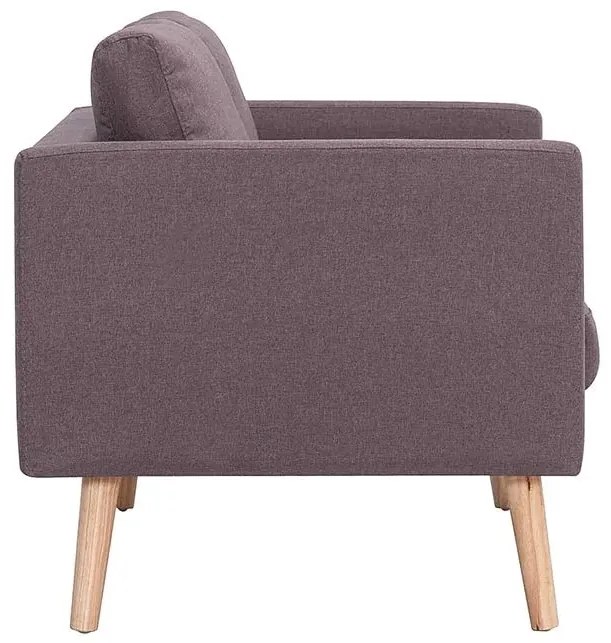 Dwuosobowa kanapa w kolorze taupe - Imex 2X