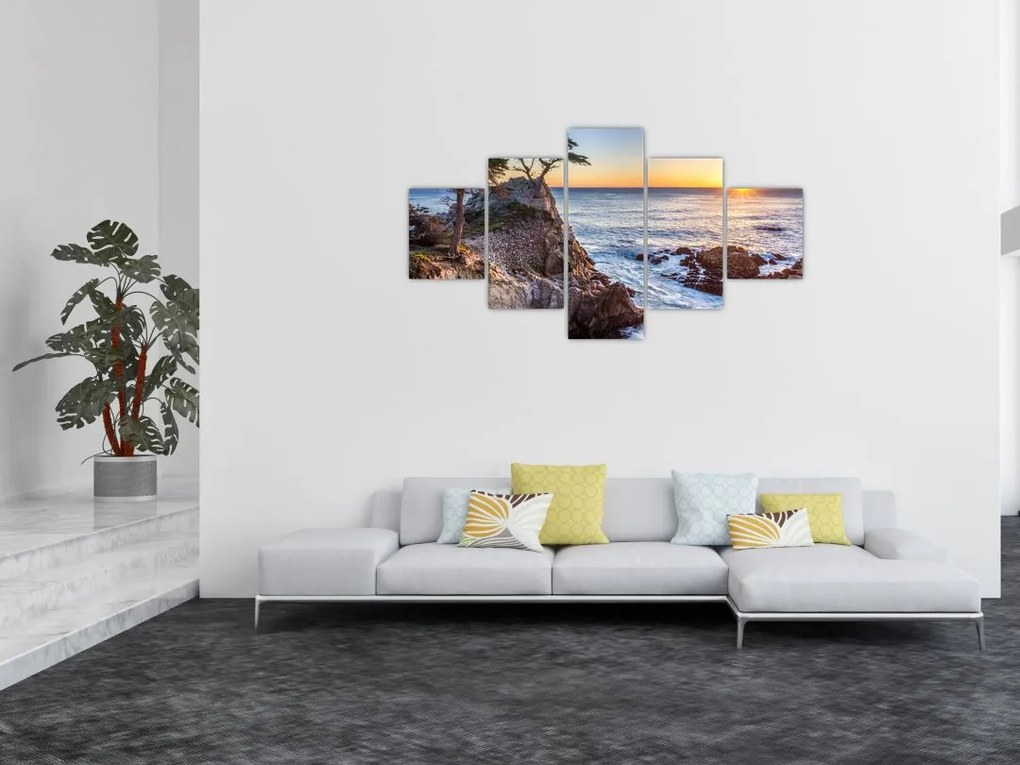 Obraz - Wybrzeże Pacyfiku (125x70 cm)