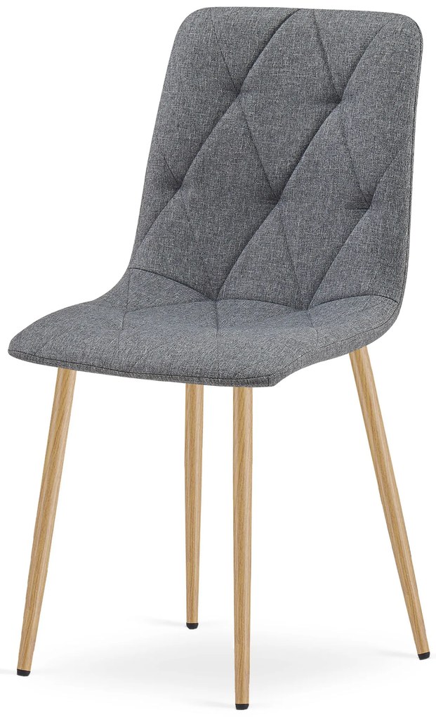 Szare krzesło do kuchni LIBRA