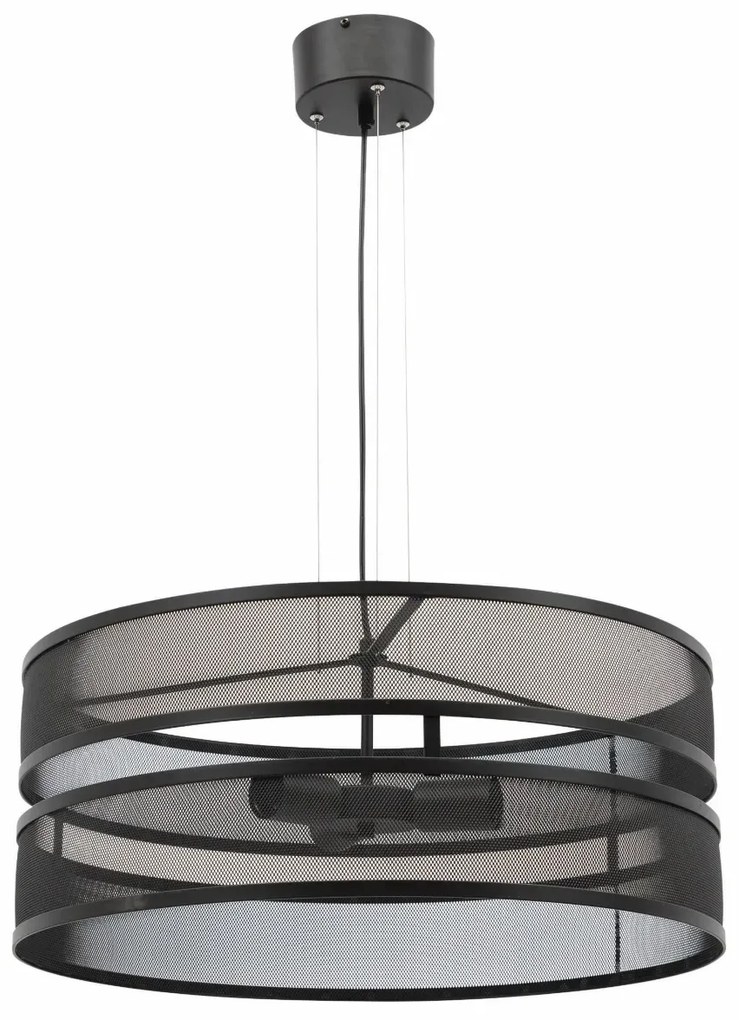 Lampa wisząca ORABELA I czarna ELTAP
