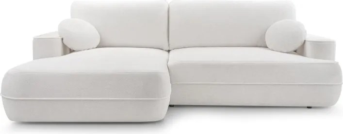 Narożnik FUEGO wolnostojący układ L strona Lewa z funkcją spania w tkaninie Bubble 01