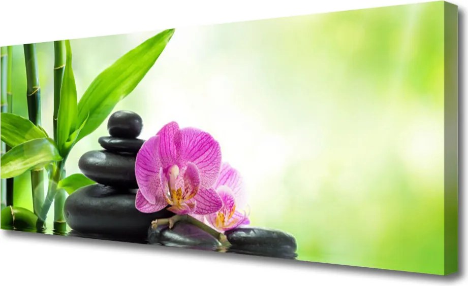 Fotoobraz na płótnie Graficzny Motyw Bambusa