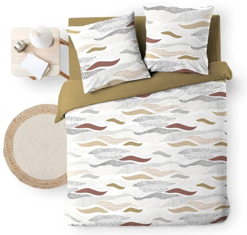 Biała pościel dwuosobowa z mikrowłókna 240x220 cm Zenith – douceur d'intérieur