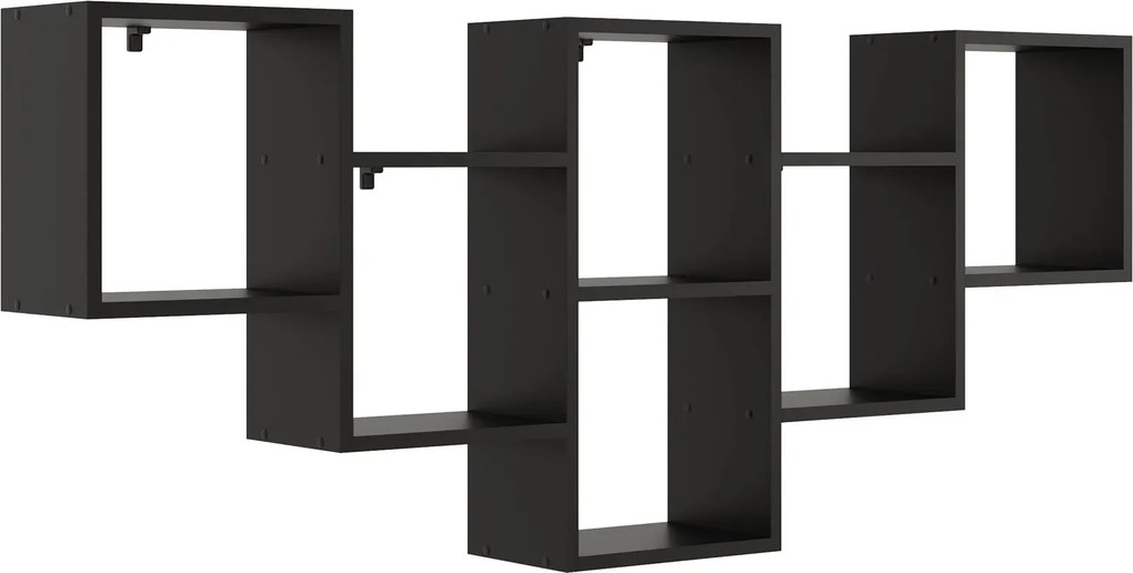 Czarna Nowoczesna Półka Wisząca M2-Z40